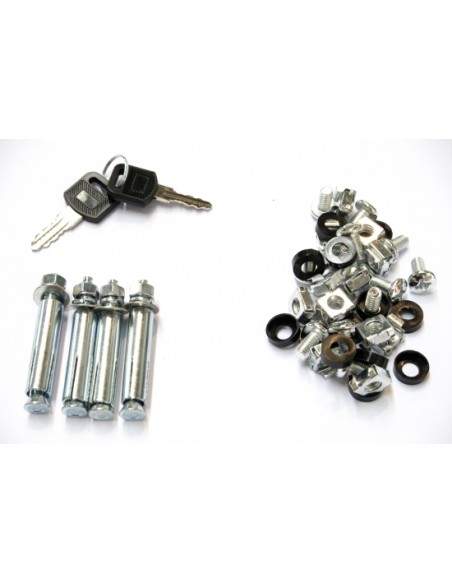 Armadio Rack 19" 9 Unita' Da Muro Per Reti (A)485 X (L)540 X (P) 450 Mm Colore Grigio