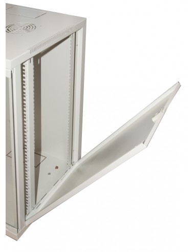 Armadio Rack 19" 9 Unita' Da Muro Per Reti (A)485 X (L)540 X (P) 450 Mm Colore Grigio