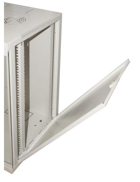 Armadio Rack 19" 9 Unita' Da Muro Per Reti (A)485 X (L)540 X (P) 450 Mm Colore Grigio