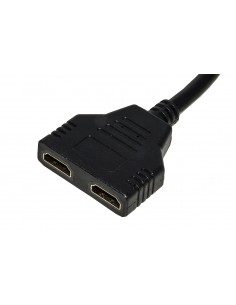 Adattatore Hdmi Maschio A 2 X Hdmi Femmina Cm 20 2