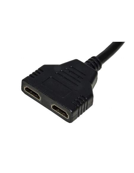 Adattatore Hdmi Maschio A 2 X Hdmi Femmina Cm 20