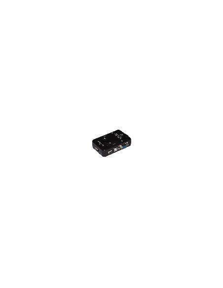 Switch Kvm Manuale Per 2 Pc Usb/Vga Con 1 Mouse, 1 Tastiera Usb E 1 Monitor Vga Con Cavi Inclusi Switch Kvm Manuale Per 2 Pc Usb/Vga Con 1 Mouse, 1 Tastiera Usb E 1 Monitor Vga Con Cavi Inclusi