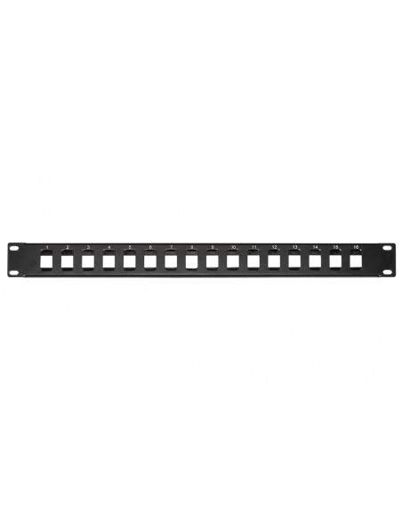 Pannello Patch Vuoto Colore Nero 16 Porte