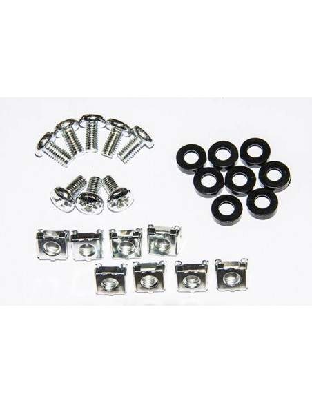 Ripiano Universale Per Armadio Rack Estraibile Su Binari Telescopici 1 Unita' Grigio 350Mm.