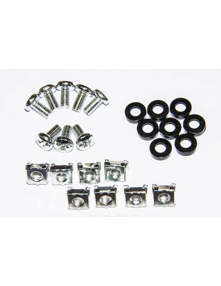 Ripiano Universale Per Armadio Rack Estraibile Su Binari Telescopici 1 Unita' Nero 650Mm.