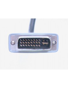 Cavo Monitor Connettori Dvi 24+5 Maschio/Vga 15 Poli Maschio Mt.1.80 2