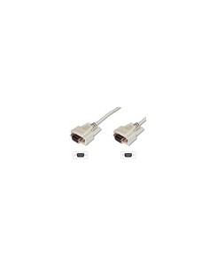 Cavo Prolunga 9 Poli (Per Modem Mouse Ecc.) Custodie Pressofuse Viti Lunghe Connessioni Dritte Femmina/Femmina Mt.2 2