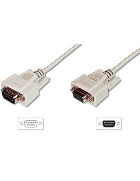 Cavo Prolunga 9 Poli Pin-To-Pin (Modem Cable) Maschio/Femmina Mt.10 Custodie Pressofuse