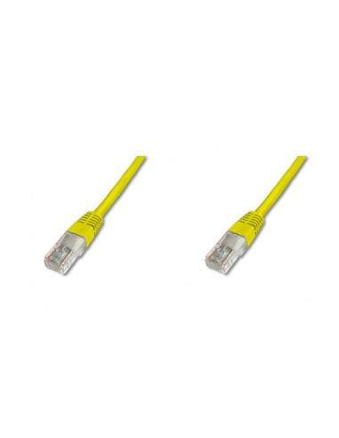 Cavo Rete Utp Cat 5E Non Schermato - Mt. 50  Giallo