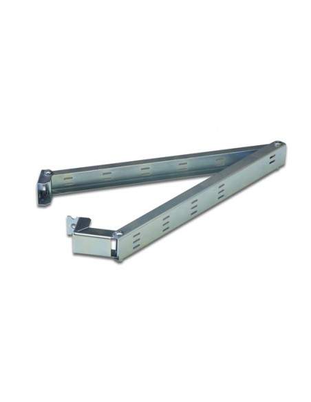 Ripiano Per Armadio 1 Unita' Profondita' 720 Mm. Capacita' Di Carico 80 Kg. Colore Nero Estraibile Su Binari Telescopici Con Vit