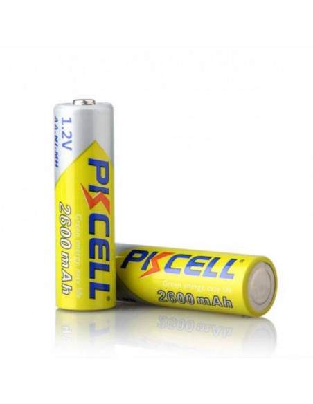 Batterie Ricaricabili Stilo Aa Ni-Mh 2600 Mah 1,2 V Blister 4 Pezzi