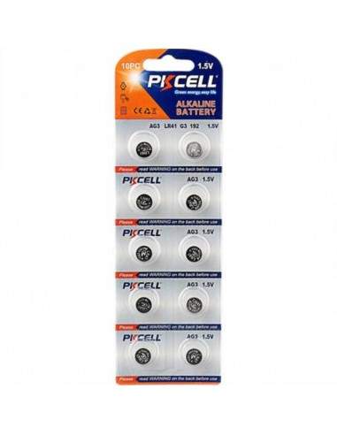 Batterie Alcaline Ag3 Blister 10 Pezzi