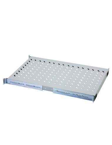 Ripiano Per Armadio 1 Unita' Profondita' 720 M M. Grigio Ral 7035 - Capacita' Di Carico 100 Kg. Con Viti (Per Linea Server)