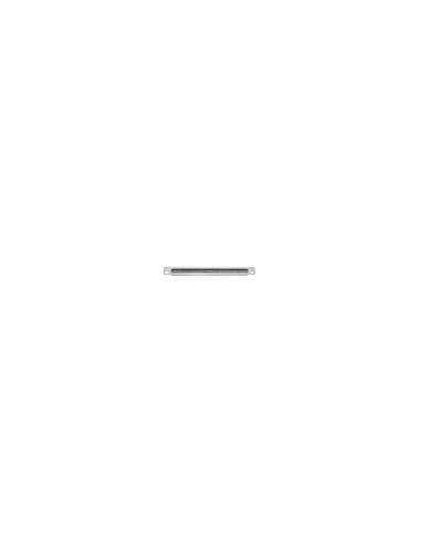 Listello Passacavo 1 Unita' Per Armadi 10" (Dn-10 Org-1/2U)