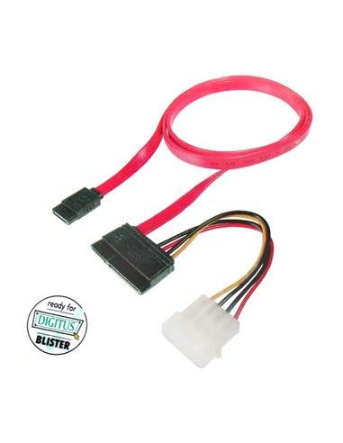 Cavo Serial Ata 22 Poli Con Alimentazione Molex Cm.50