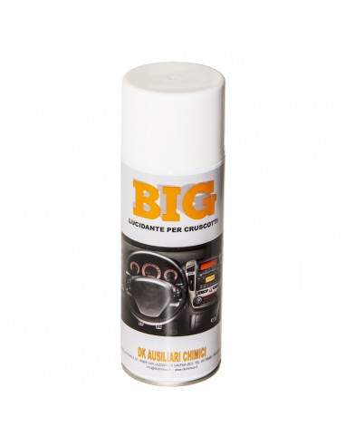 Spray Lucidante Big Per Parti In Plastica E Metallo Conf.400 Ml.