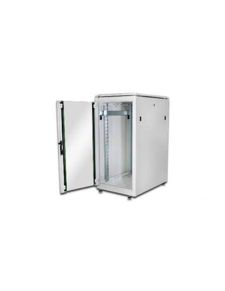 Armadio 22 Unita'  Da Pavimento Linea Professionale (A)1200 X (L)600 X (P)600 Mm. Colore Grigio Chiaro