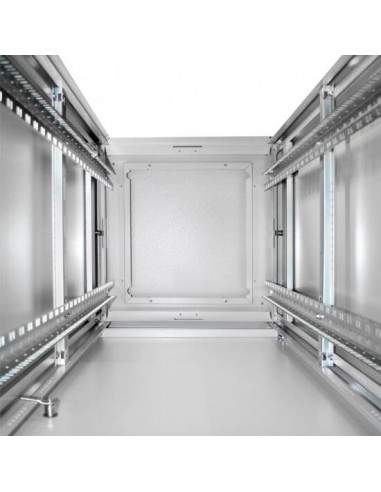 Armadio 42 Unita' Linea Professionale (A)2020 X (L)600 X (P)600 Mm. Colore Grigio Chiaro