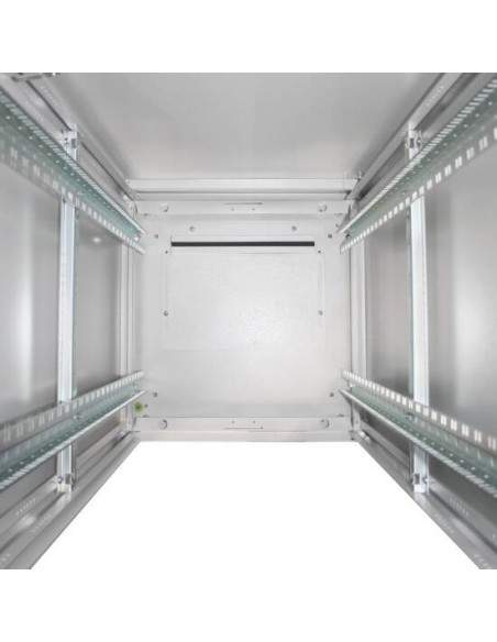 Armadio 42 Unita' Linea Professionale (A)2020 X (L)600 X (P)600 Mm. Colore Grigio Chiaro