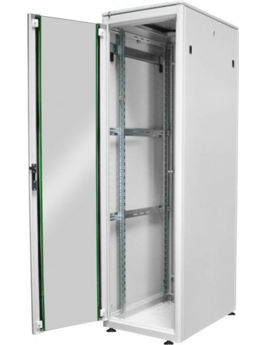 Armadio 42 Unita' Linea Professionale (A)2020 X (L)600 X (P)800 Mm. Colore Grigio Chiaro (Dn-19 42U-6/8)