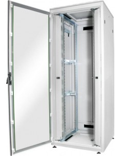 Armadio 42 Unita' Linea Professionale (A)2020 X (L)800 X (P)800 Mm. Colore Grigio Chiaro 2