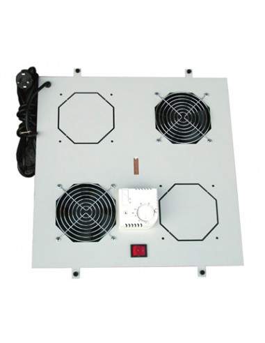 Kit 2 Ventole Con Termostato Per Armadi Linea Professionale (Dn-19 Fan-2)