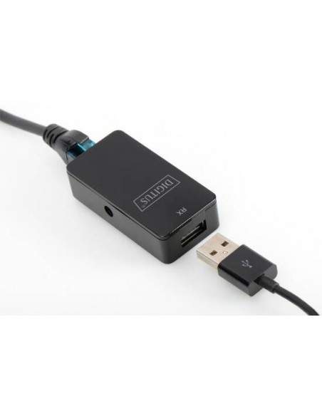 Estensore Di Linea Usb 2.0 Fino A 50 Mt. Tramite Cavo Rete Cat 5E