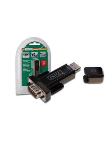 Adattatore Da Pc Usb 2.0  A Porta Seriale Rs232 9 Pin Maschio