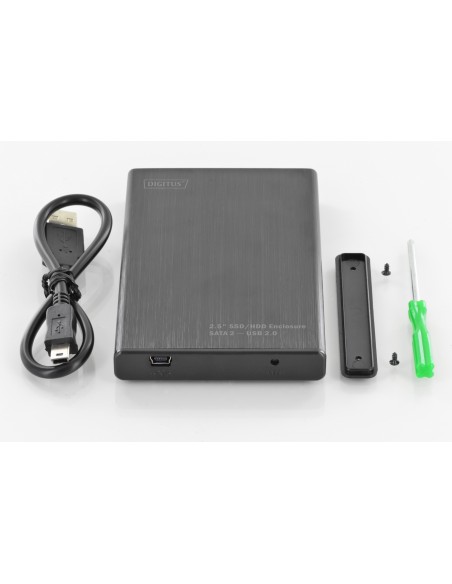 Box Esterno Usb 2.0 Per Hdd/Ssd 2,5'' Sata I-Ii DIGITUS - 6