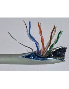 Cavo Solido Schermato F/Utp Per Reti Categoria 5E In Rame Matassa Mt. 305 2