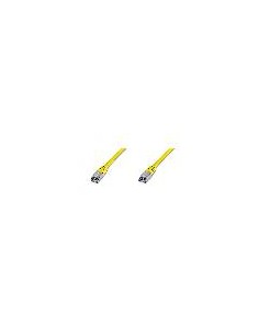 Cavo Rete Schermato F/Utp Cat. 5E - Lunghezza Mt. 0,5 - Colore Giallo 2