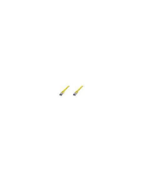 Cavo Rete Schermato F/Utp Cat. 5E - Lunghezza Mt. 0,5 - Colore Giallo Cavo Rete Schermato F/Utp Cat. 5E - Lunghezza Mt. 0,5 - Colore Giallo