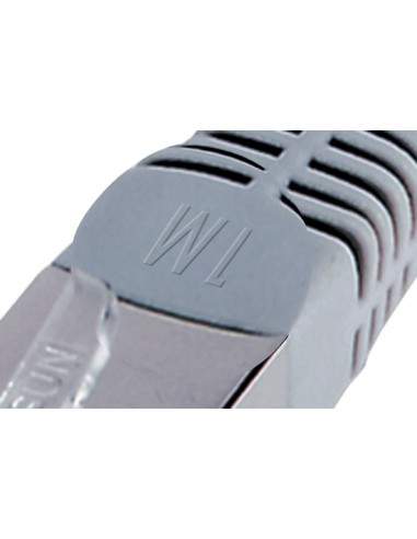 Cavo Rete Schermato F/Utp Cat. 5E - Lunghezza Mt. 1 - Colore Grigio Cavo Rete Schermato F/Utp Cat. 5E - Lunghezza Mt. 1 - Colore Grigio