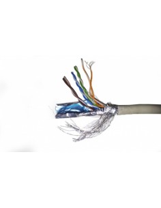 Cavo Flessibile Doppia Schermatura Sf-Utp Per Reti Categoria 5E In Rame Matassa Mt. 100 2