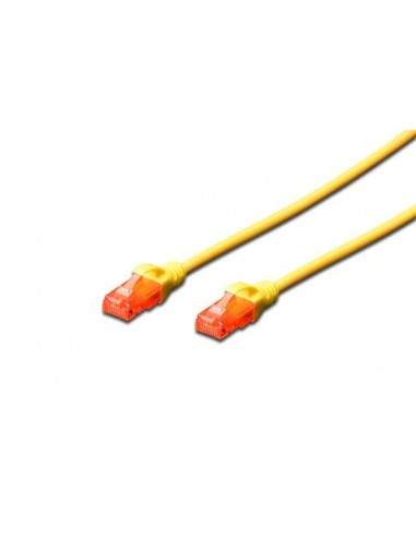 Cavo Rete Utp Cat 6 Non Schermato Mt 0,5 Giallo