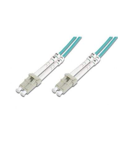 Cavo Fibra Ottica Lc A Lc Multimode Duplex 50/125 Mt.1 Om3