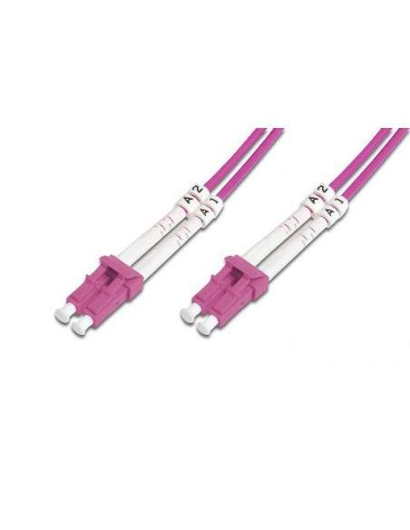 Cavo Fibra Ottica Lc A Lc Multimode Duplex 50/125 Mt.3 Om4