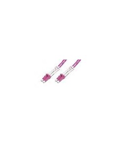 Cavo Fibra Ottica Lc A Lc Multimode Duplex 50/125 Mt.10 Om4 2