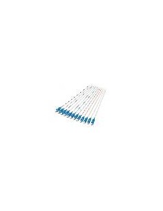 Set 12 Cavi Pigtail Fibra Ottica Colorati Connettori Sc Os2 09/125 Simplex 2