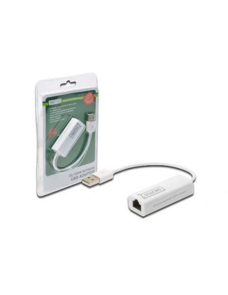 Adattatore Usb/Rj45 Per Rete 10/100 Usb 2.0 Digitus