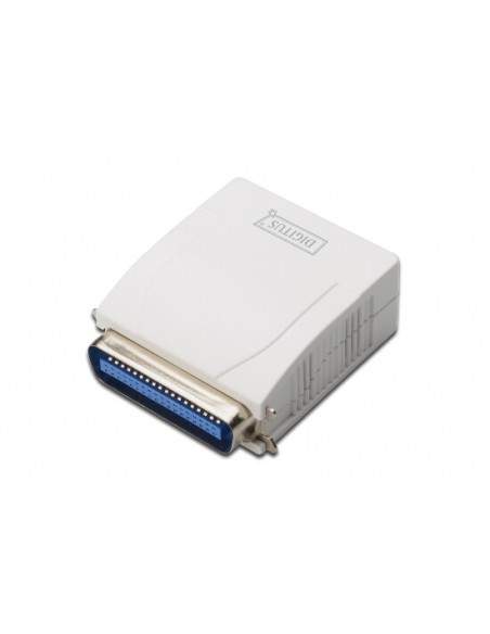 Print Server Di Rete Con Una Porta Rj45 10/100 Mbps Per Stampanti Centronics Parallele 36 Poli
