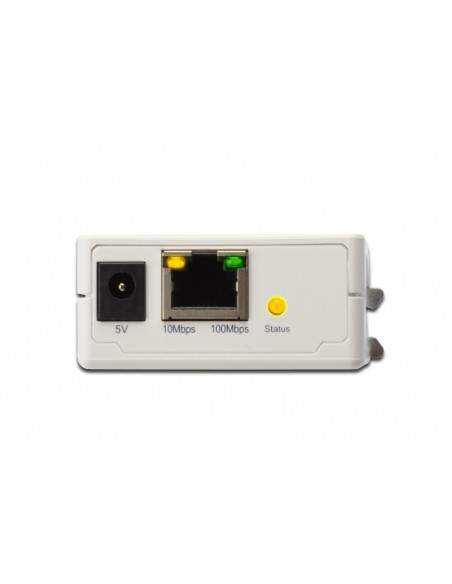 Print Server Di Rete Con Una Porta Rj45 10/100 Mbps Per Stampanti Centronics Parallele 36 Poli