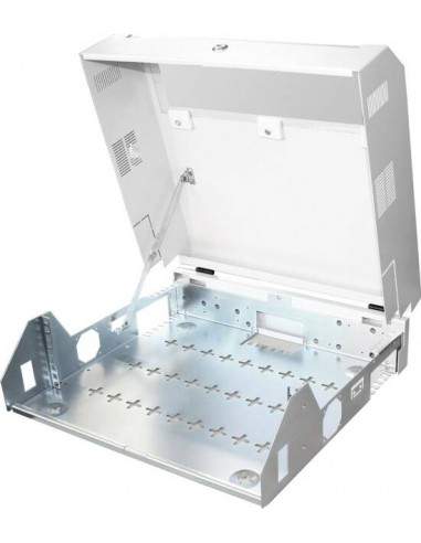 Armadio 5 Unita' Da Muro 19" Slim Line Colore Grigio Chiaro (A)14 X (L) 50 X (P)48 Cm.