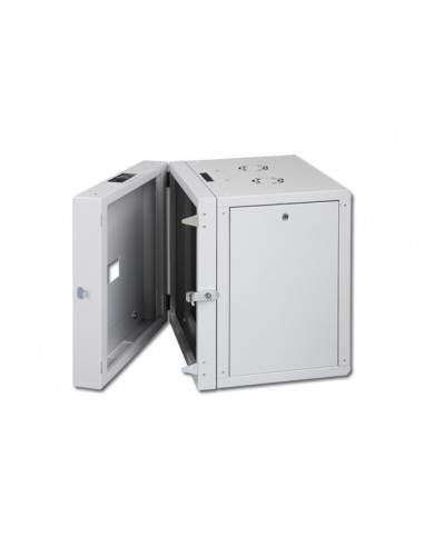 Armadio 7 Unita' Da Muro Linea Soho (A)402 X (L)600 X (P)610 Mm. Con Doppia Sezione Colore Grigio Chiaro Ral7035