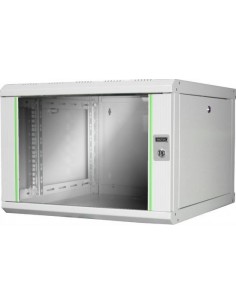 Armadio 7 Unita' Da Muro Linea Soho (A)420 X (L)600 X (P)600 Mm. Colore Grigio Chiaro Ral7035