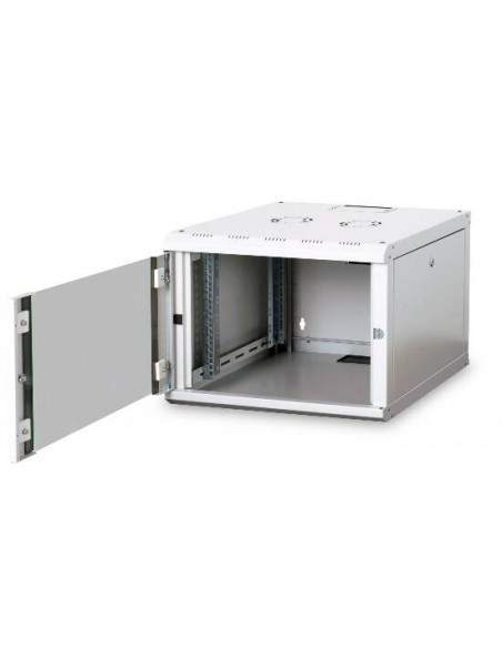 Armadio 7 Unita' Da Muro Linea Soho (A)420 X (L)600 X (P)600 Mm. Colore Grigio Chiaro Ral7035