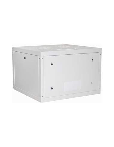 Armadio 7 Unita' Da Muro Linea Soho (A)420 X (L)600 X (P)600 Mm. Colore Grigio Chiaro Ral7035