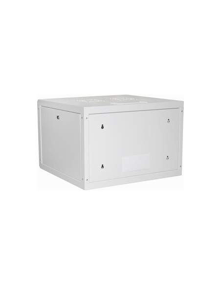 Armadio 7 Unita' Da Muro Linea Soho (A)420 X (L)600 X (P)600 Mm. Colore Grigio Chiaro Ral7035