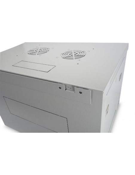 Armadio 7 Unita' Da Muro Per Reti (A)416 X (L)600 X (P) 450 Mm Colore Grigio