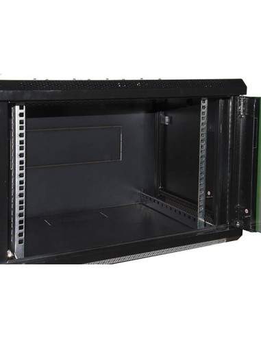 Armadio 7 Unita' Da Muro Per Reti (A)416 X (L)600 X (P) 450 Mm Colore Nero